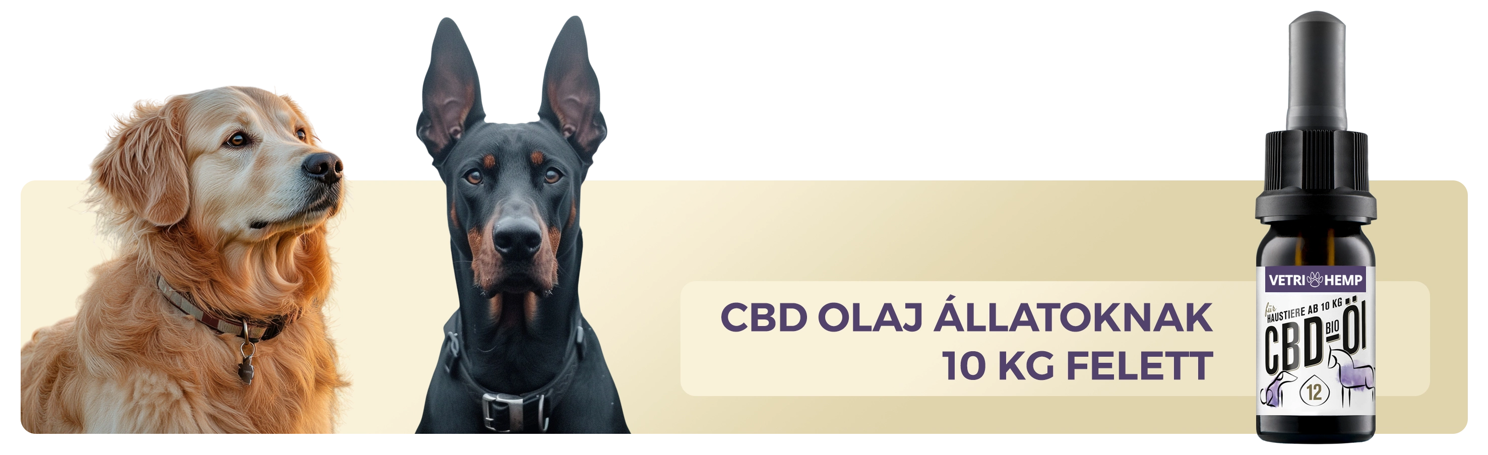 CBD olaj állatoknak | 10 kg felett
